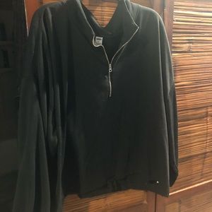 Half zip sweatshirt